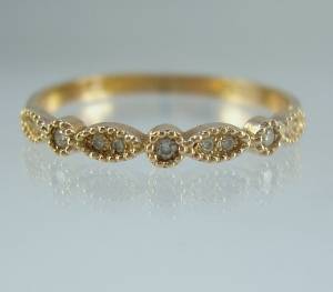 טבעת פילגרן מראה עתיק